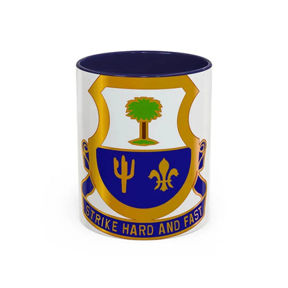 163 Cavalry Regiment (U.S. Army) Accent Coffee Mug 11oz Navy - Go Mug Yourself
