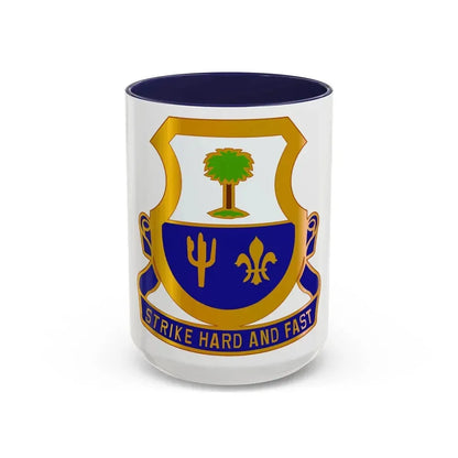 163 Cavalry Regiment (U.S. Army) Accent Coffee Mug 15oz Navy - Go Mug Yourself