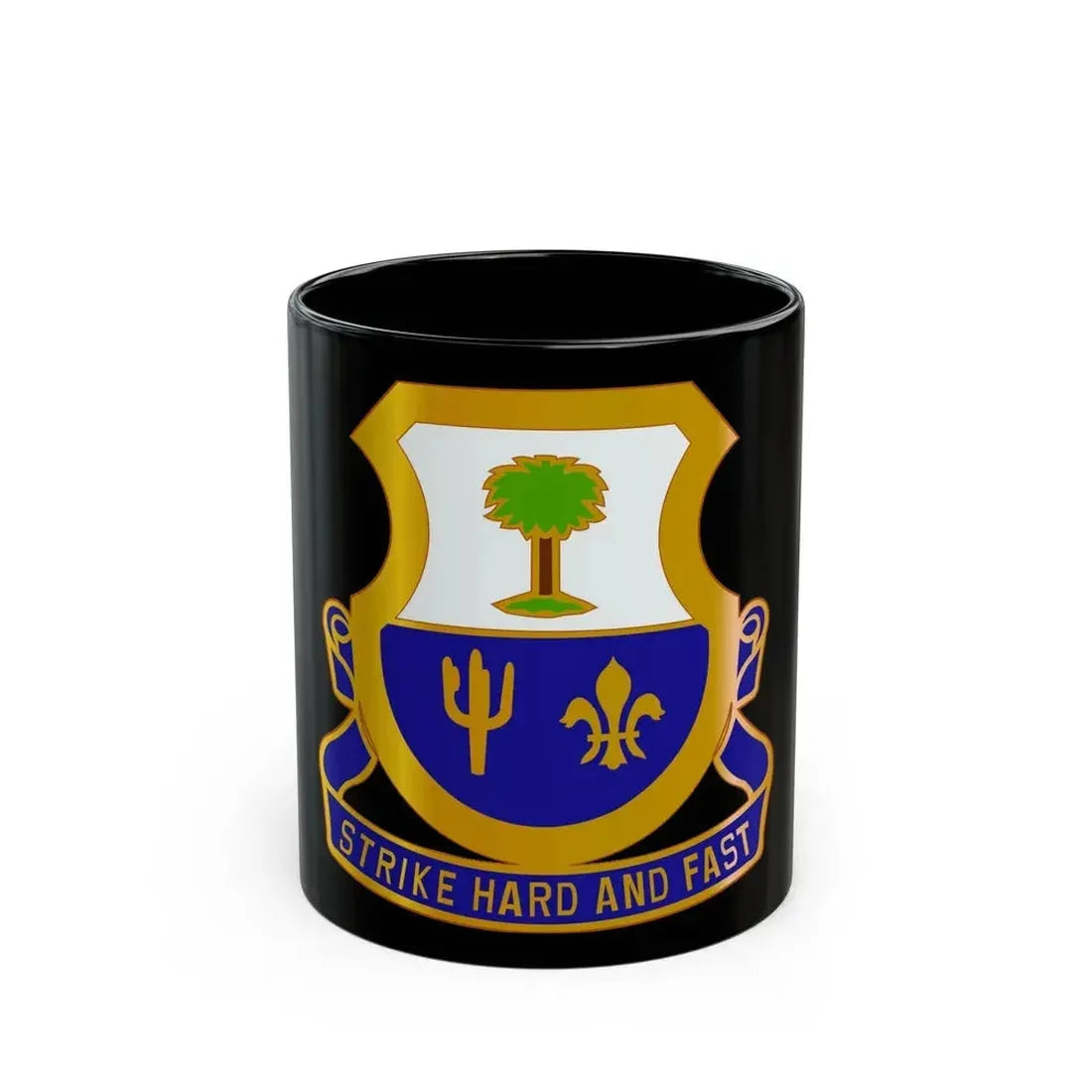163 Cavalry Regiment (U.S. Army) Black Coffee Mug 11oz - Go Mug Yourself