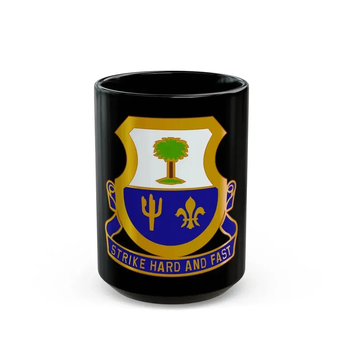163 Cavalry Regiment (U.S. Army) Black Coffee Mug 15oz - Go Mug Yourself