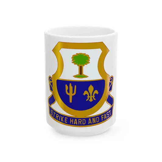 163 Cavalry Regiment (U.S. Army) White Coffee Mug 15oz - Go Mug Yourself