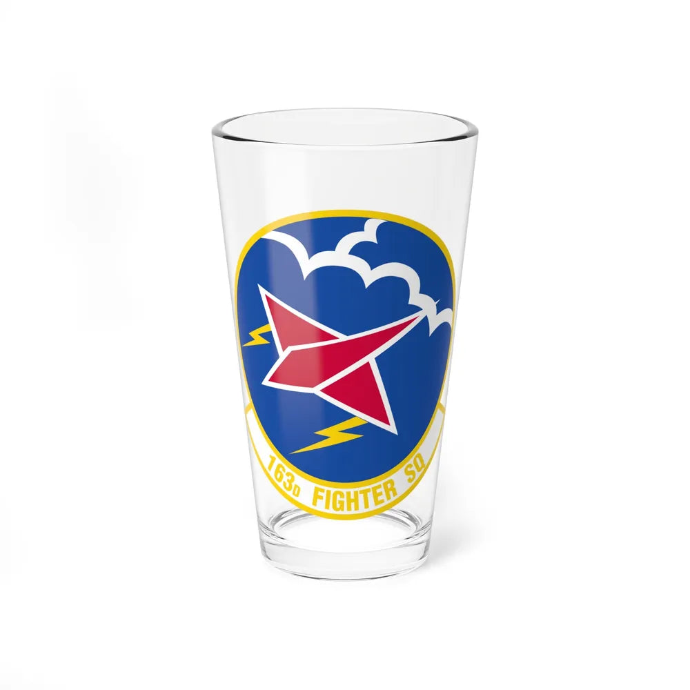 163 Fighter Squadron (U.S. Air Force) Pint Glass 16oz-16oz-Go Mug Yourself