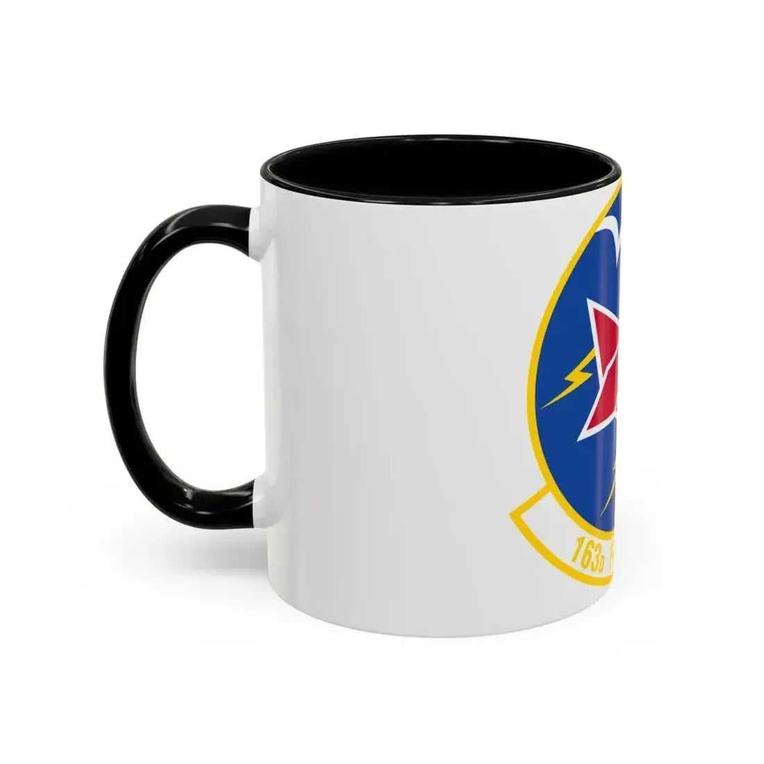 163 Fighter Squadron (U.S. Air Force) Accent Coffee Mug - Go Mug Yourself
