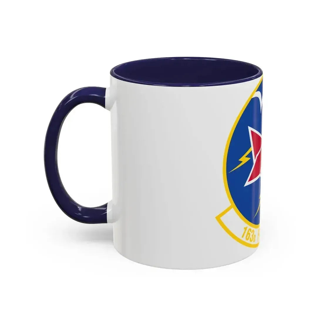 163 Fighter Squadron (U.S. Air Force) Accent Coffee Mug - Go Mug Yourself