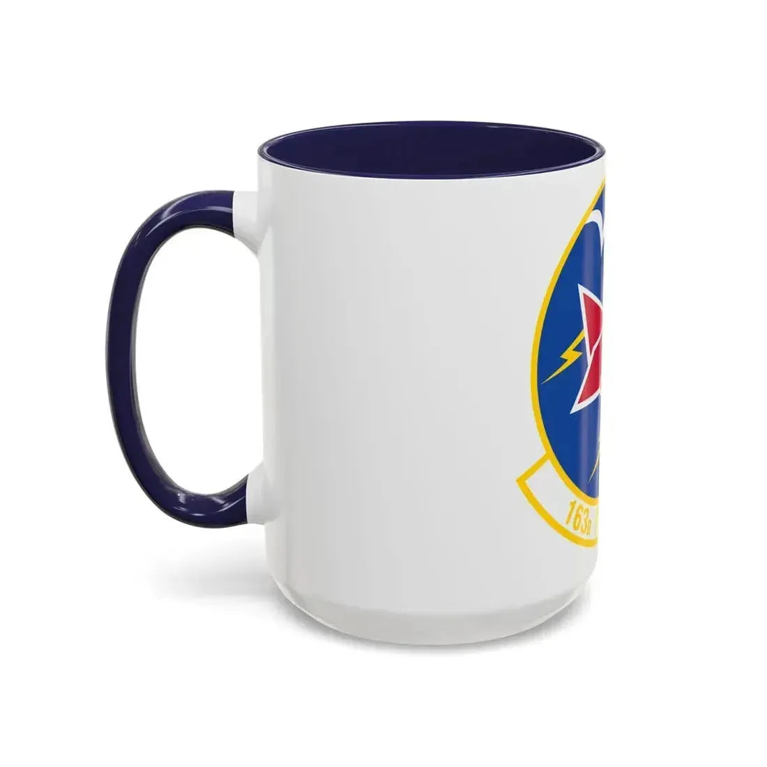 163 Fighter Squadron (U.S. Air Force) Accent Coffee Mug - Go Mug Yourself