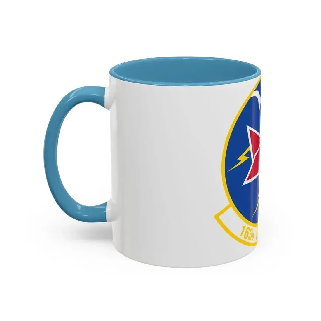 163 Fighter Squadron (U.S. Air Force) Accent Coffee Mug - Go Mug Yourself