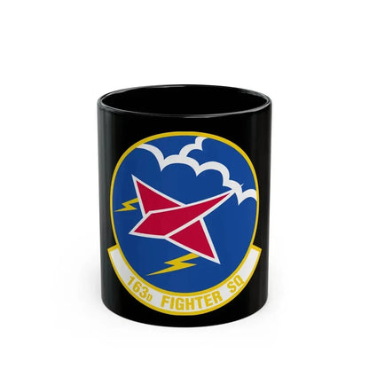 163 Fighter Squadron (U.S. Air Force) Black Coffee Mug 11oz - Go Mug Yourself