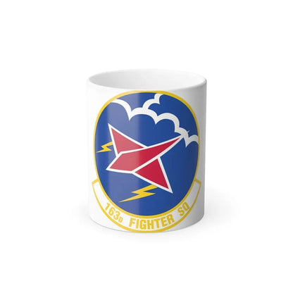 163 Fighter Squadron (U.S. Air Force) Color Changing Coffee Mug 11oz - Go Mug Yourself