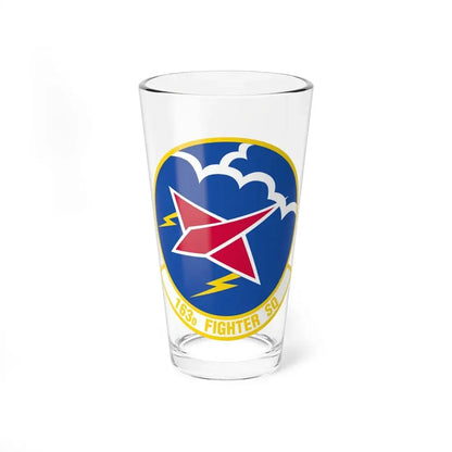 163 Fighter Squadron (U.S. Air Force) Pint Glass 16oz 16oz - Go Mug Yourself