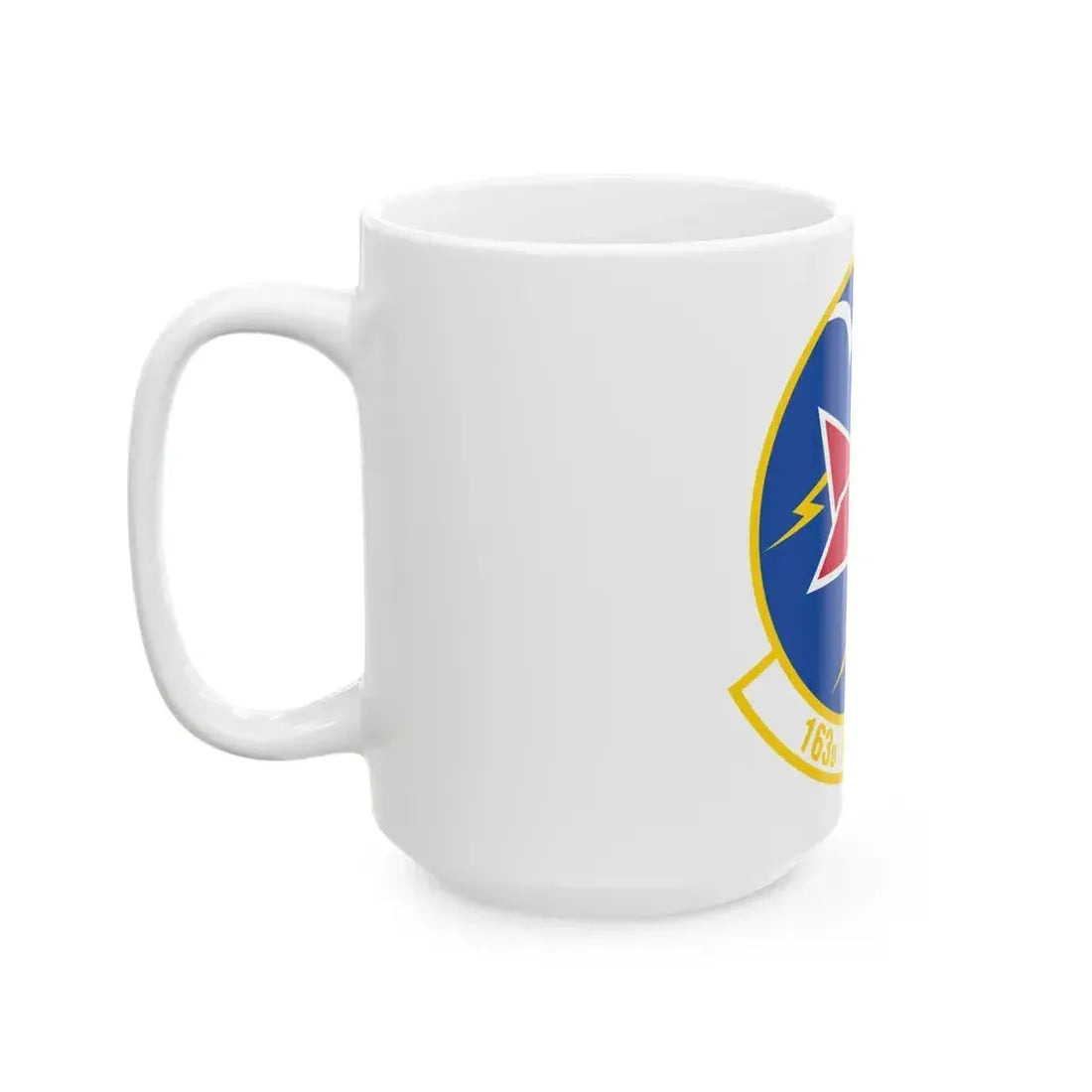 163 Fighter Squadron (U.S. Air Force) White Coffee Mug - Go Mug Yourself