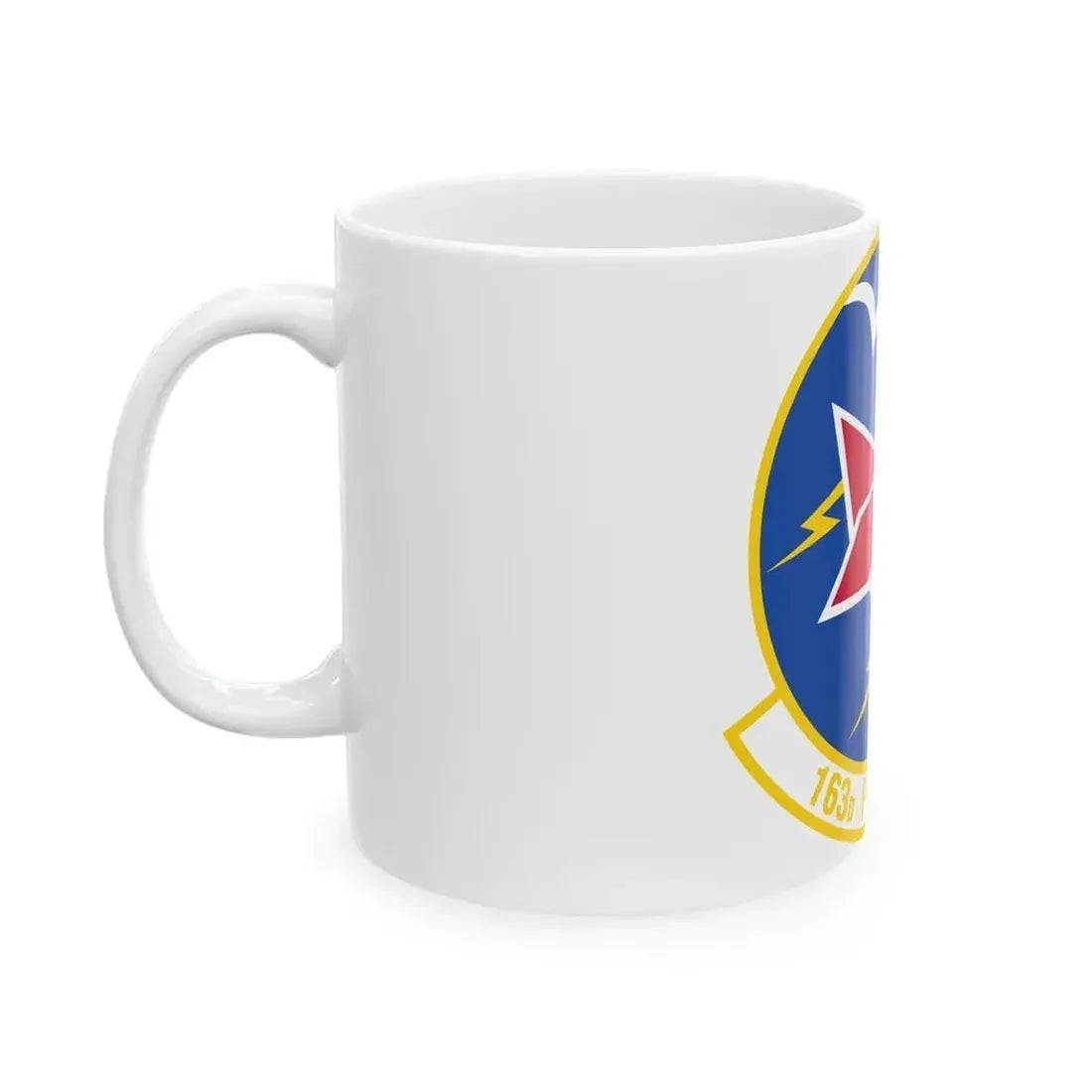 163 Fighter Squadron (U.S. Air Force) White Coffee Mug - Go Mug Yourself