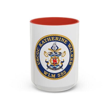 USCGC Kathrine Walker WLM 552 (U.S. Coast Guard) Accent Coffee Mug