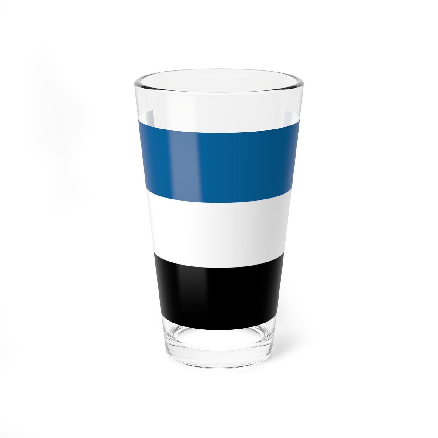 Manchurian Tricolor Flag (China) Pint Glass 16oz