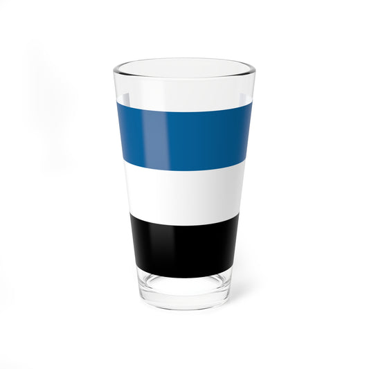 Manchurian Tricolor Flag (China) Pint Glass 16oz