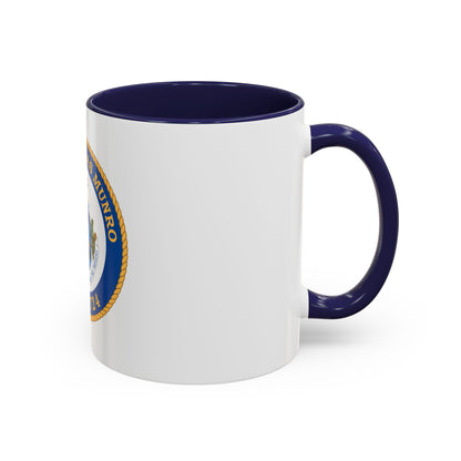 USCGC Douglas Munro (U.S. Coast Guard) Accent Coffee Mug