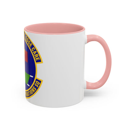 88 Inpatient Operations Squadron AFMC (U.S. Air Force) Accent Coffee Mug