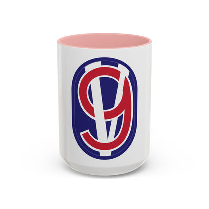 95th Infantry Division (U.S. Army) Accent Coffee Mug