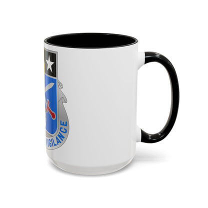 108 Military Intelligence Battalion (U.S. Army) Accent Coffee Mug