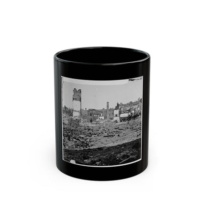 Richmond, Va. Grounds Of The Ruined Arsenal With Scattered Shot And Shell (U.S. Civil War) Black Coffee Mug