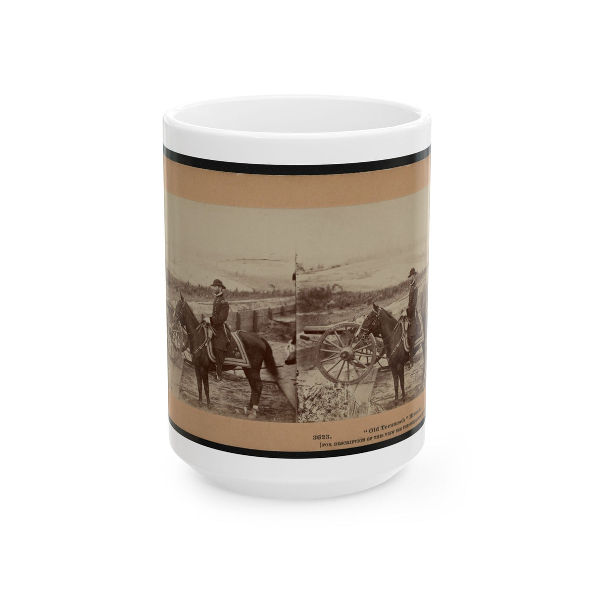 Old Tecumseh  Himself (U.S. Civil War) White Coffee Mug