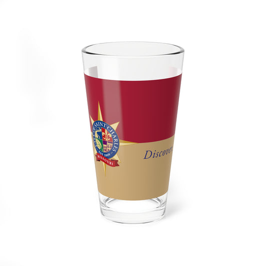 Flag of St. Charles Missouri (United States) Pint Glass 16oz