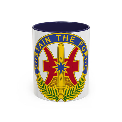 8 Sustainment Command 2 (U.S. Army) Accent Coffee Mug