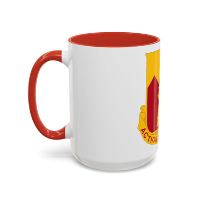 143rd Armored Field Artillery Battalion (U.S. Army) Accent Coffee Mug