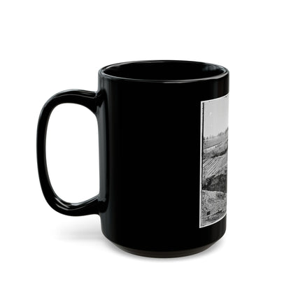 Petersburg, Va. View From Breastworks Of Fort Sedgwick (U.S. Civil War) Black Coffee Mug