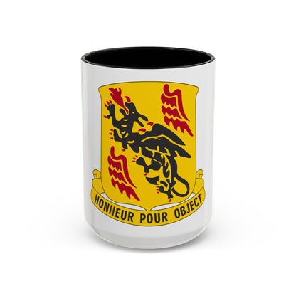81 Airborne Antiaircraft Artillery Battalion (U.S. Army) Accent Coffee Mug
