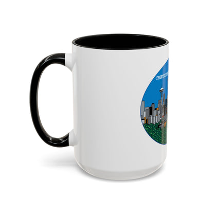 13th CG District Pacific Northwest (U.S. Coast Guard) Accent Coffee Mug