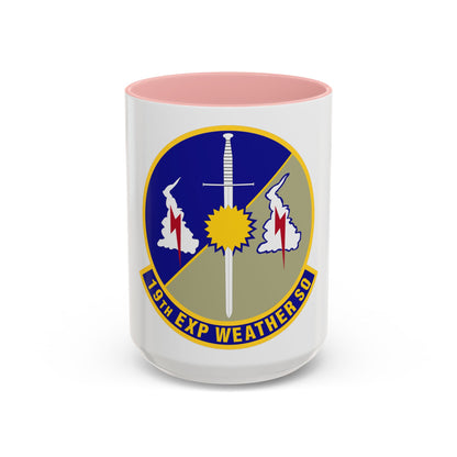 19th Expeditionary Weather Squadron (U.S. Air Force) Accent Coffee Mug