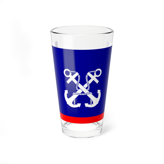 ROCN Deputy Commander-in-Chiefs Flag 1929 (China) Pint Glass 16oz