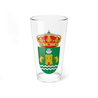 Escudo de A Fonsagrada (Spain) (Coat of Arms) Pint Glass 16oz