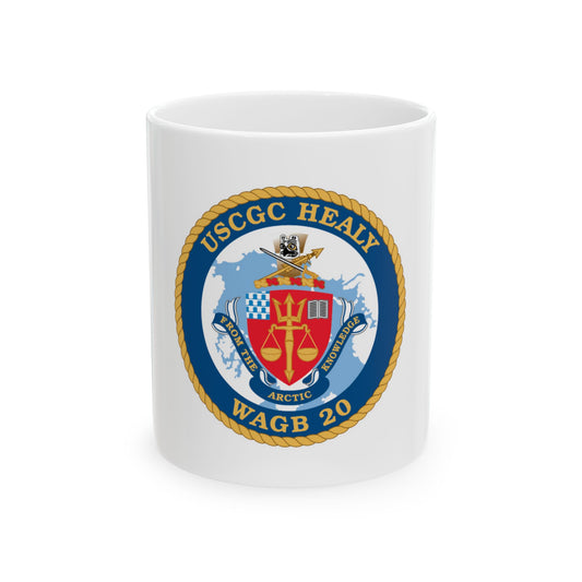 USCGC Healy WAGB 20 (U.S. Coast Guard) White Coffee Mug
