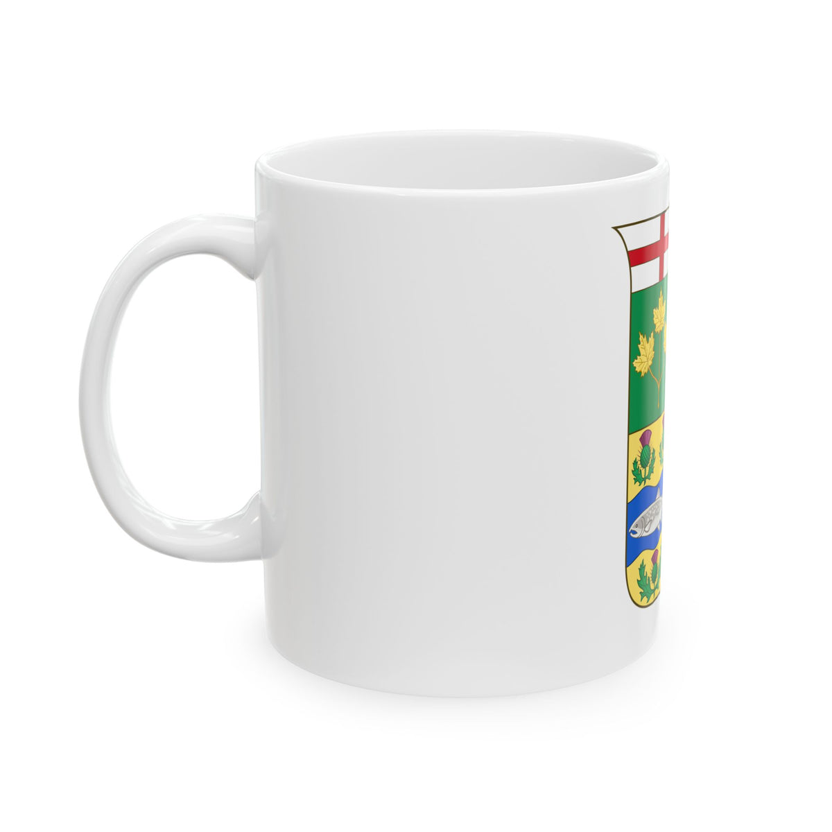 Arms of Canada 1868 - White Coffee Mug