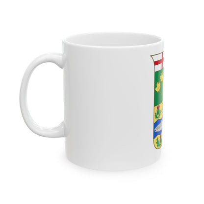 Arms of Canada 1868 - White Coffee Mug