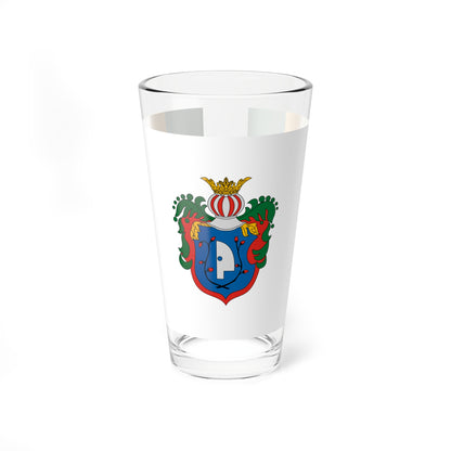 Flag of Csakvar (Hungary) Pint Glass 16oz