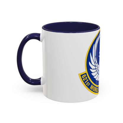 621 Mobility Support Operations Squadron AMC (U.S. Air Force) Accent Coffee Mug