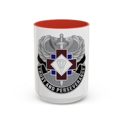 16 Hospital Center (U.S. Army) Accent Coffee Mug