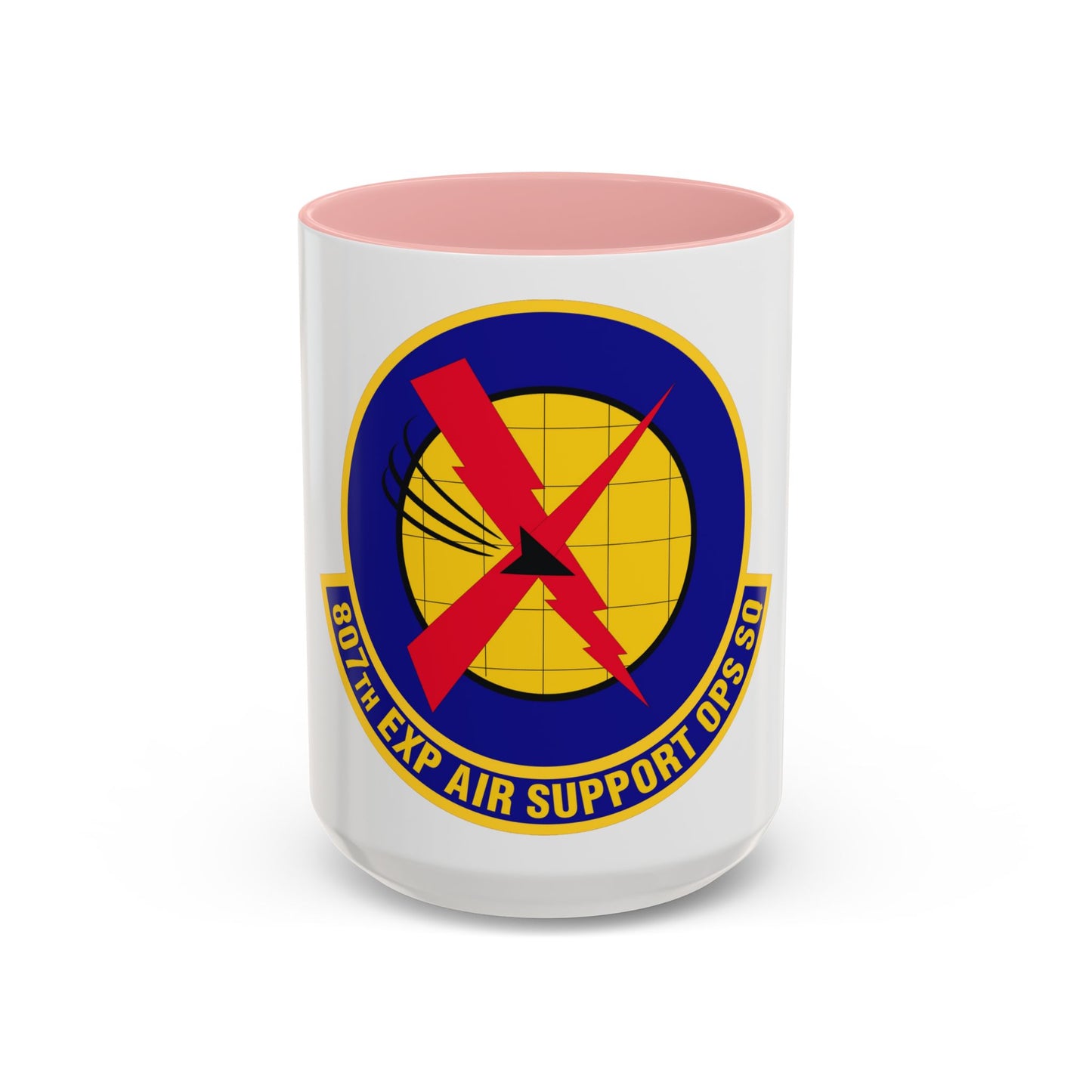 807th Expeditionary Air Support Operations Squadron (U.S. Air Force) Accent Coffee Mug