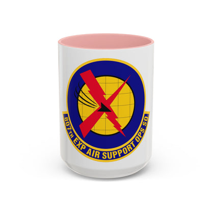807th Expeditionary Air Support Operations Squadron (U.S. Air Force) Accent Coffee Mug