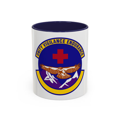 17 Operational Medical Readiness Squadron AETC (U.S. Air Force) Accent Coffee Mug
