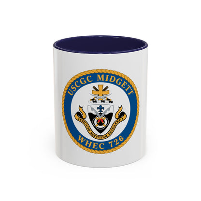 USCG Midgett WHEC 726 (U.S. Coast Guard) Accent Coffee Mug