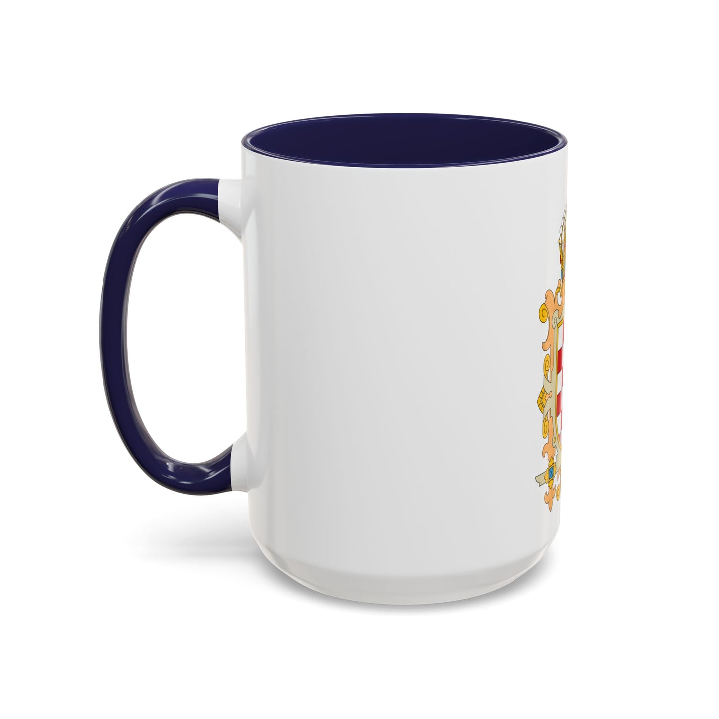 Coat of Arms of Kingdom of Croatia - Accent Coffee Mug