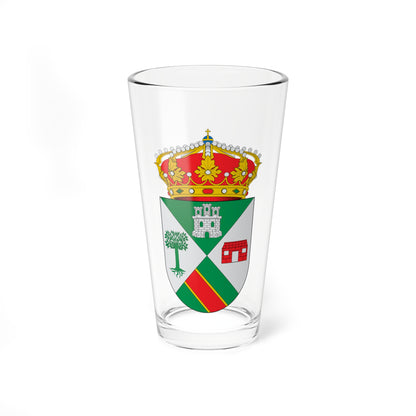 Escudo de Aldeire (Spain) (Coat of Arms) Pint Glass 16oz
