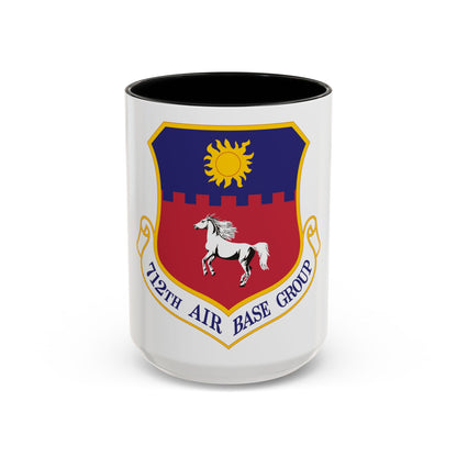 712th Air Base Group (U.S. Air Force) Accent Coffee Mug