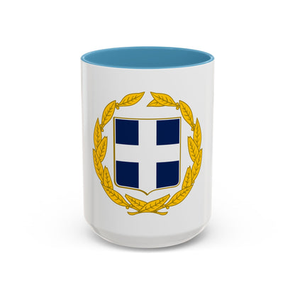 Coat of arms of Greece (military) - Accent Coffee Mug