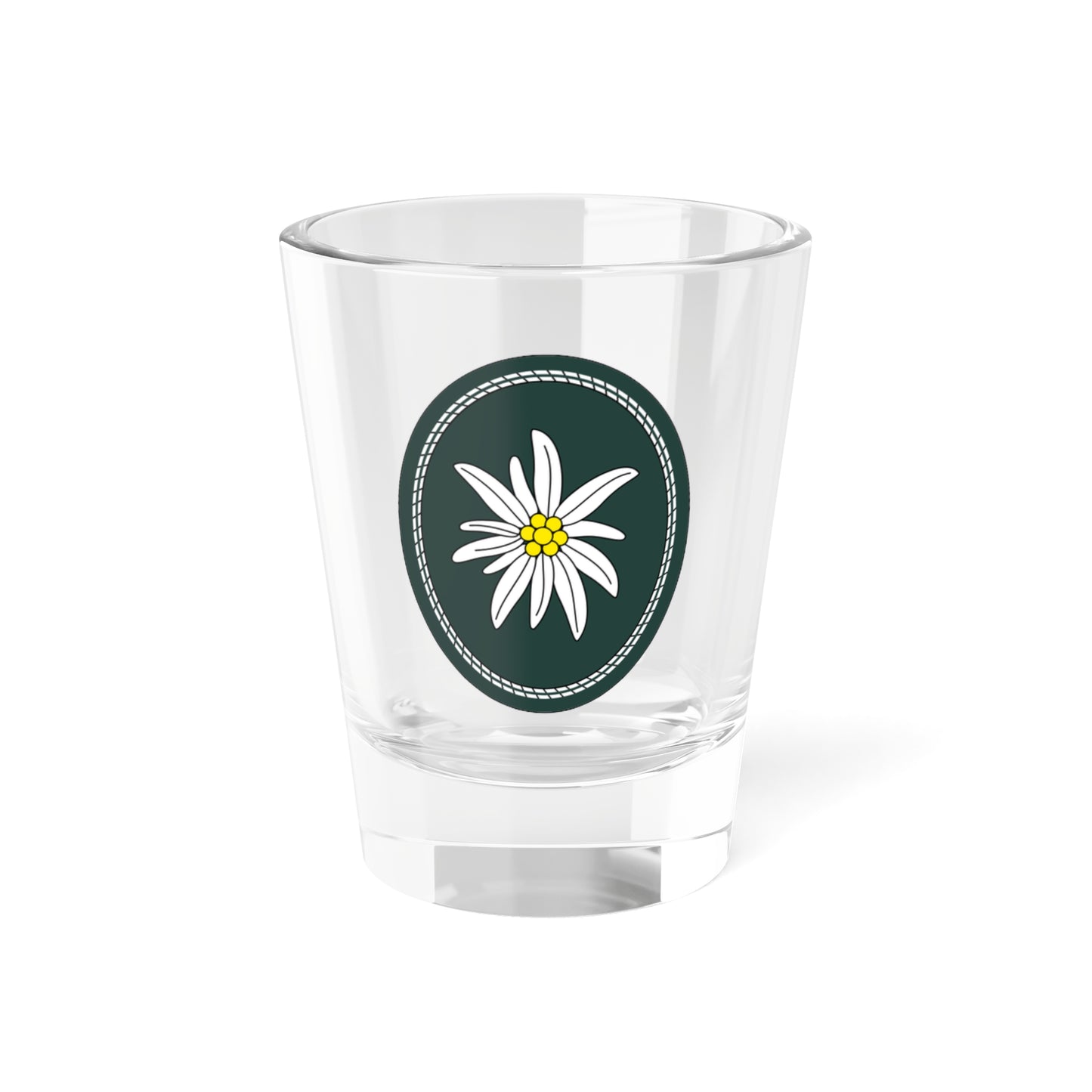 GebTrp Uffz (Germany) (Coat of Arms) Shot Glass 1.5oz