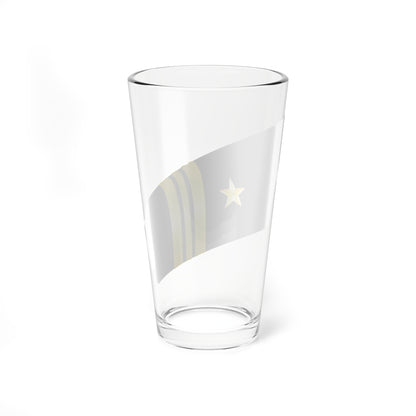 SS.OO.7.  CAPITÁN DE CORBETA (Chile) (Military Rank) Pint Glass 16oz