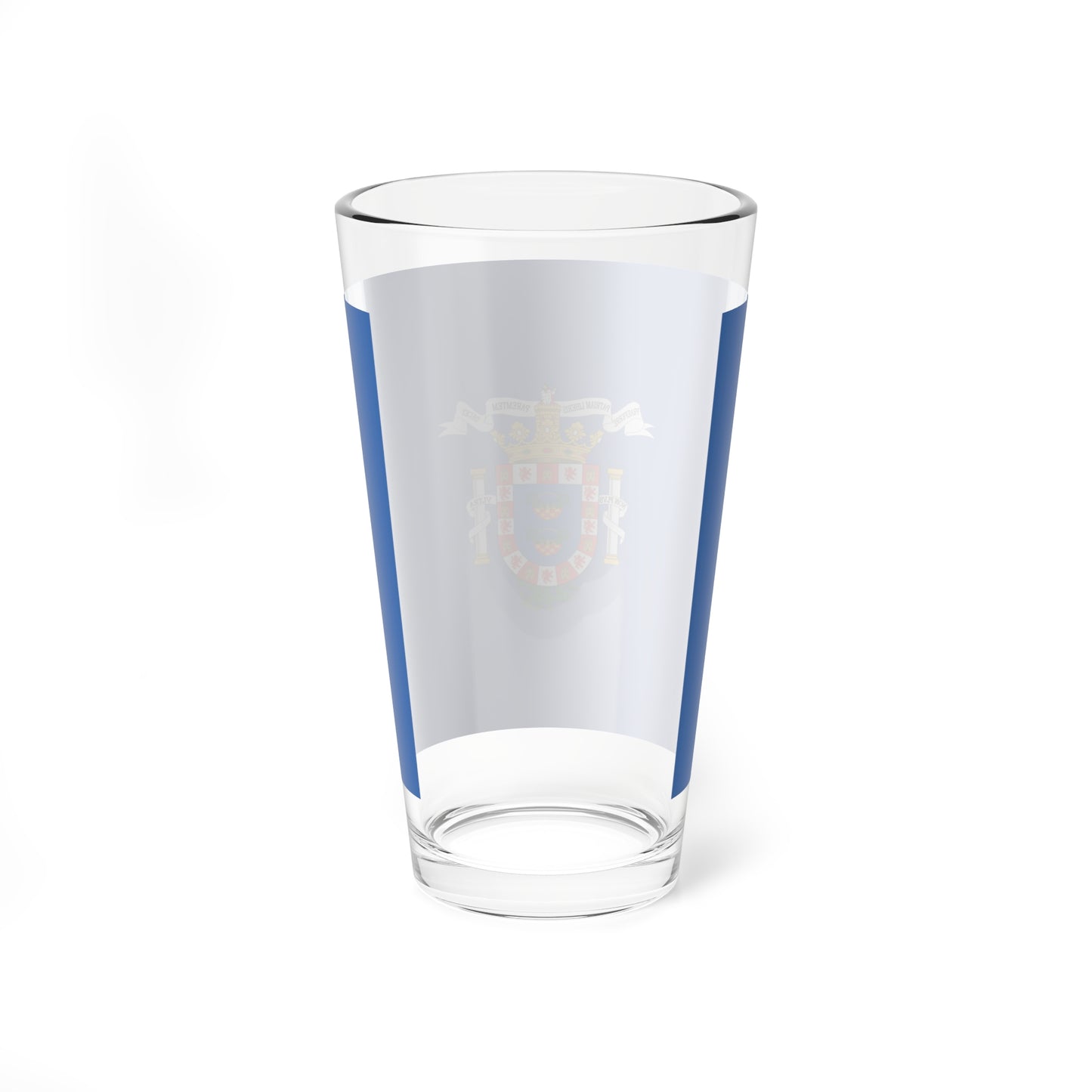 Flag Melilla (Spain) Pint Glass 16oz